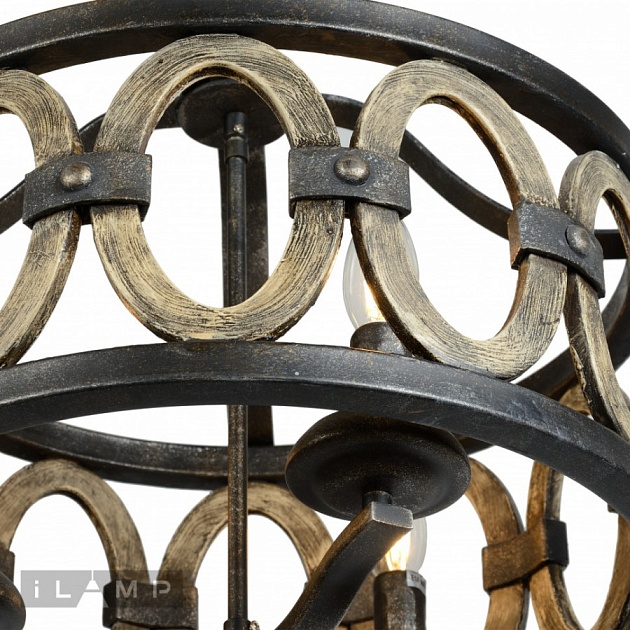 Подвесная люстра iLamp Organic Loft192-3 изображение 2 Подвесная люстра iLamp Organic Loft192-3 Фото № 2