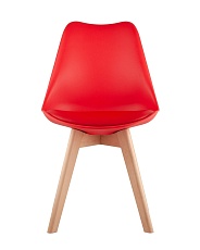 Кухонный стул Stool Group FRANKFURT красный дер. ножки Y863 red 1