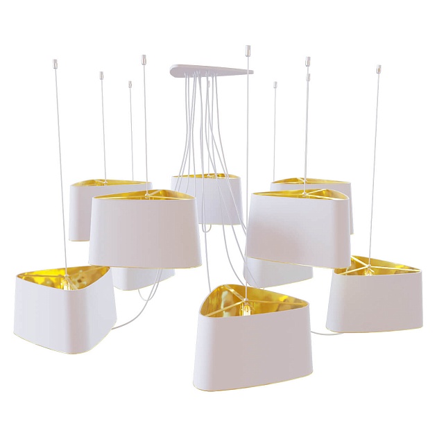 Подвесная люстра Loft IT Nuage Loft1167-10WH изображение 4 Подвесная люстра Loft IT Nuage Loft1167-10WH Фото № 4