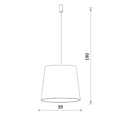 Подвесной светильник Nowodvorski Cone L 8440 1
