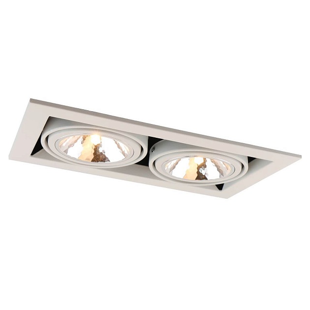 Встраиваемый светильник Arte Lamp Cardani Semplice A5949PL-2WH Фото № 