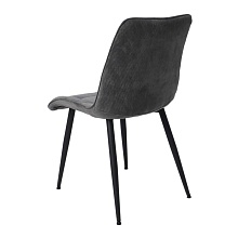 Кухонный стул AksHome Fred серый вельвет/черный 90021 3