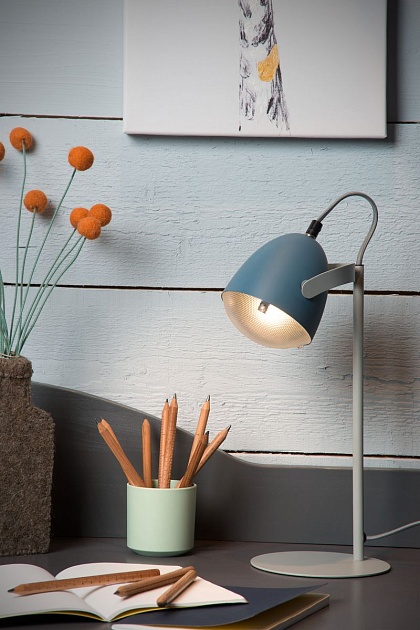 Настольная лампа Lucide Dylan 05537/01/35 изображение 3 Настольная лампа Lucide Dylan 05537/01/35 Фото № 3