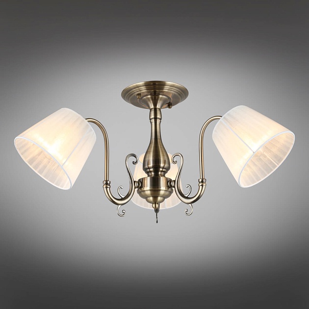 Потолочная люстра Omnilux Leonessa OML-29117-03 изображение 8 Потолочная люстра Omnilux Leonessa OML-29117-03 Фото № 8