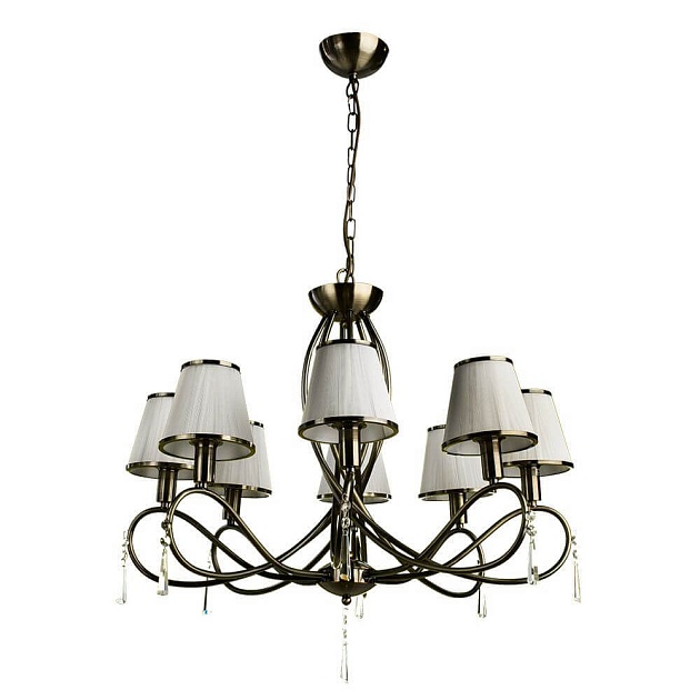 Подвесная люстра Arte Lamp Logico A1035LM-8AB Фото № 