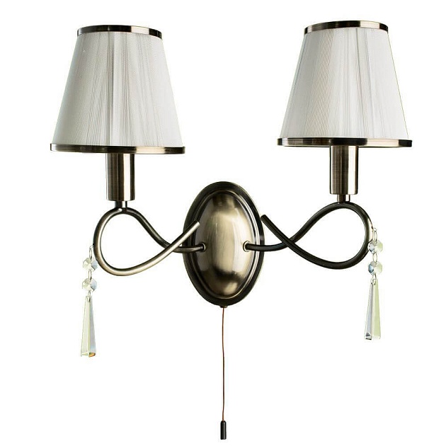 Бра Arte Lamp Logico A1035AP-2AB Фото № 