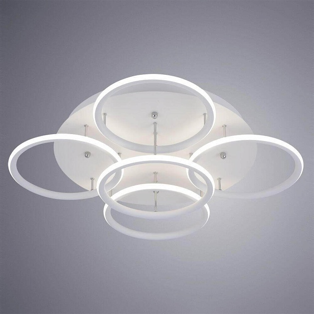 Потолочная светодиодная люстра Arte Lamp A2500PL-5WH Фото № 2