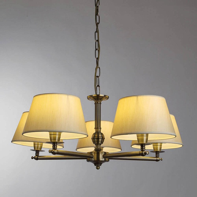 Подвесная люстра Arte Lamp York A2273LM-5AB изображение 5 Подвесная люстра Arte Lamp York A2273LM-5AB Фото № 5