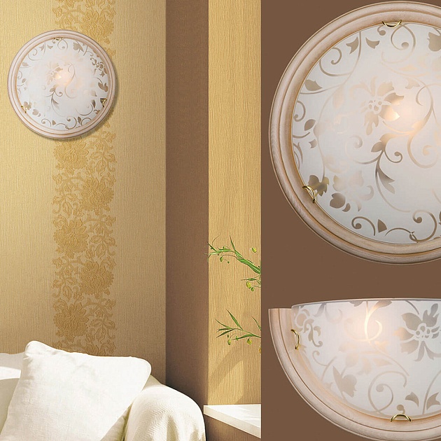 Настенный светильник Sonex Gl-wood Provence crema 056 Фото № 2