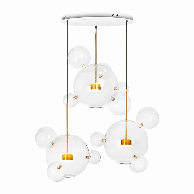 Подвесная светодиодная люстра Loft IT Bolle 2027-D3 Фото № 
