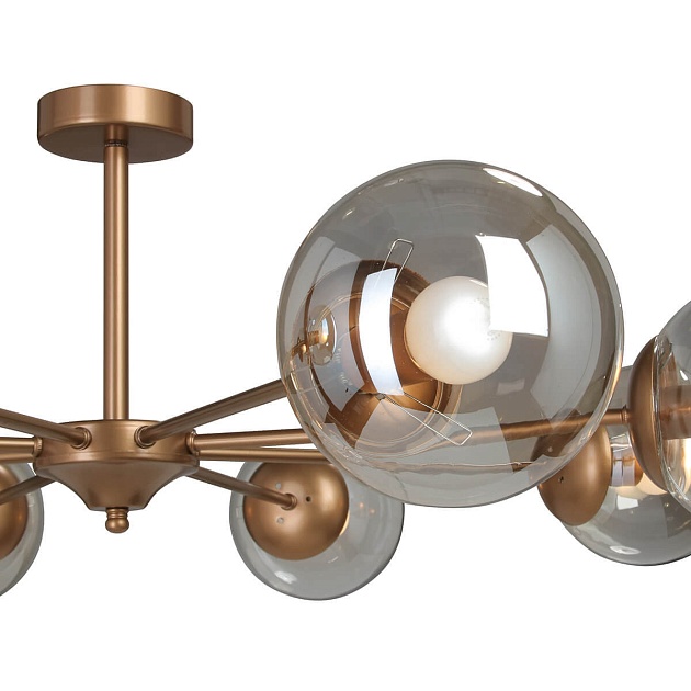 Потолочная люстра Vitaluce V4864-8/8PL изображение 3 Потолочная люстра Vitaluce V4864-8/8PL Фото № 3