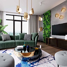 Торшер Odeon Light Modern Jungle 4864/2FC 2