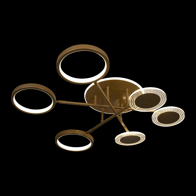 Потолочная светодиодная люстра Loft IT Megan 10164S Gold Фото № 3