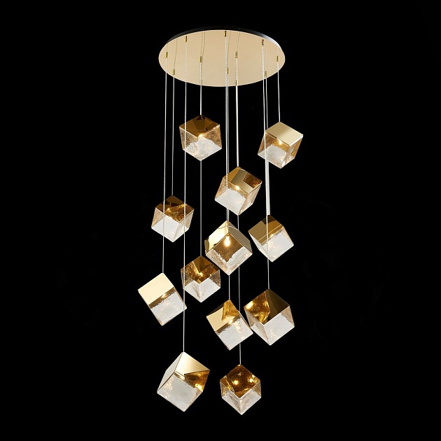 Подвесная люстра ST Luce Riello SL1182.203.12 изображение 2 Подвесная люстра ST Luce Riello SL1182.203.12 Фото № 2