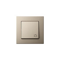 Кнопка звонка Liregus Epsilon шампань 28-306