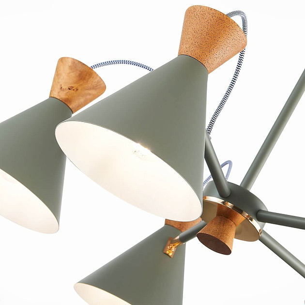 Потолочная люстра Evoluce Modica SLE125112-05 изображение 3 Потолочная люстра Evoluce Modica SLE125112-05 Фото № 3