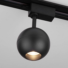 Трековый светодиодный светильник Elektrostandard Ball черный 8W 4200K LTB76 a053741 3