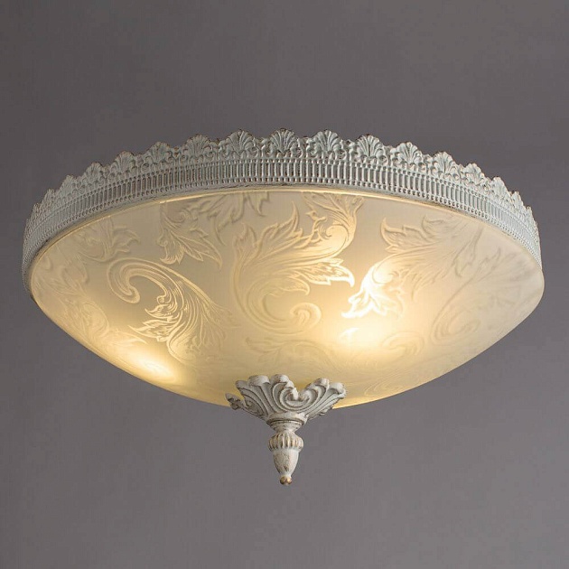 Потолочный светильник Arte Lamp Crown A4541PL-3WG изображение 3 Потолочный светильник Arte Lamp Crown A4541PL-3WG Фото № 3