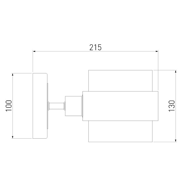 Бра Eurosvet Arcada 70127/1 черный изображение 3 Бра Eurosvet Arcada 70127/1 черный Фото № 3