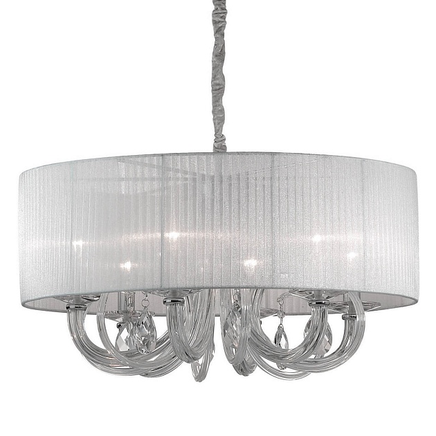 Подвесная люстра Ideal Lux Swan SP6 Bianco 035826 изображение Подвесная люстра Ideal Lux Swan SP6 Bianco 035826 Фото №