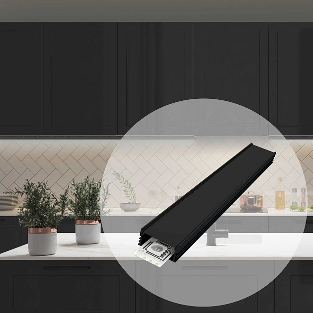 Профиль с рассеивателем Apeyron 08-10-Ч изображение 9 Профиль с рассеивателем Apeyron 08-10-Ч Фото № 9