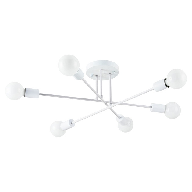 Потолочная люстра Arte Lamp Alastor A5435PL-6WH Фото № 
