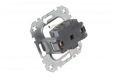 Розетка 2P+E Liregus Epsilon с крышкой коричневый 28-1363 2