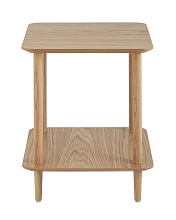 Журнальный стол Stool Group Stiff 40*40 светлое дерево УТ000036023 3