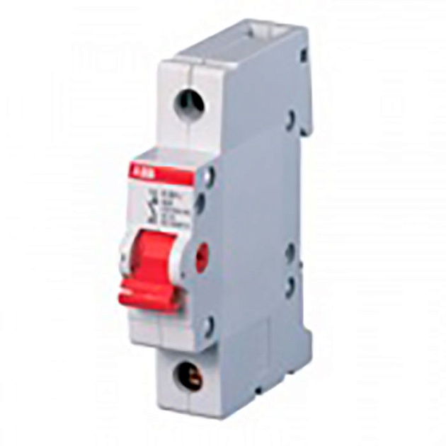 Рубильник 1пол. SD201/40 рычаг крас. 2CDD281101R0040 изображение Рубильник 1пол. SD201/40 рычаг крас. 2CDD281101R0040 Фото №