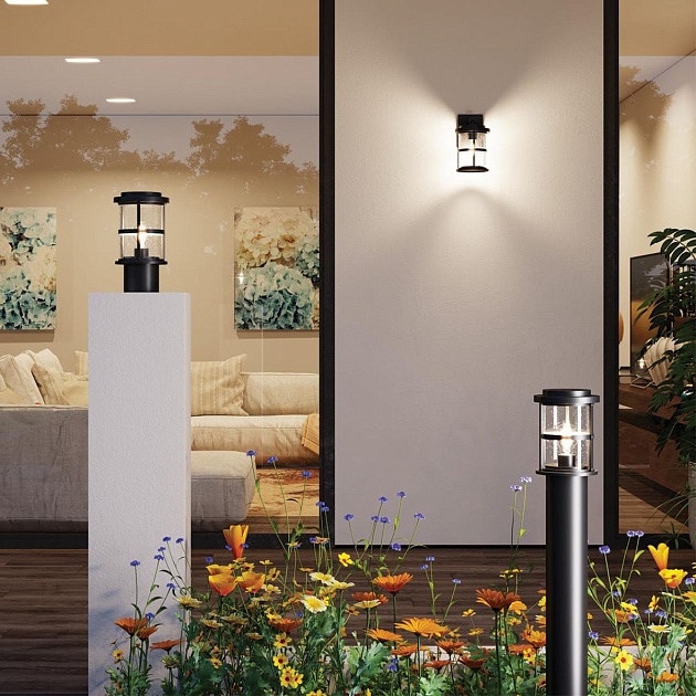 Уличный настенный светильник Odeon Light Nature Magus 4964/1W Фото № 7