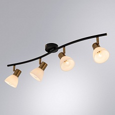Спот Arte Lamp Falena A3117PL-4BK 2