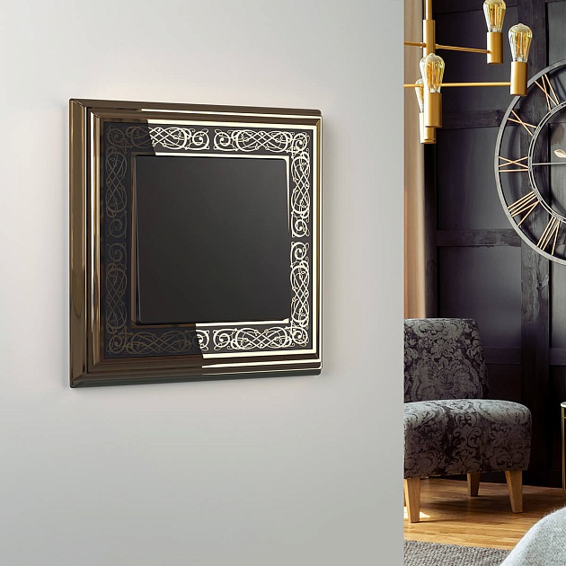 Выключатель Werkel одноклавишный проходной черный матовый W1112008 4690389156663 изображение 4 Выключатель Werkel одноклавишный проходной черный матовый W1112008 4690389156663 Фото № 4