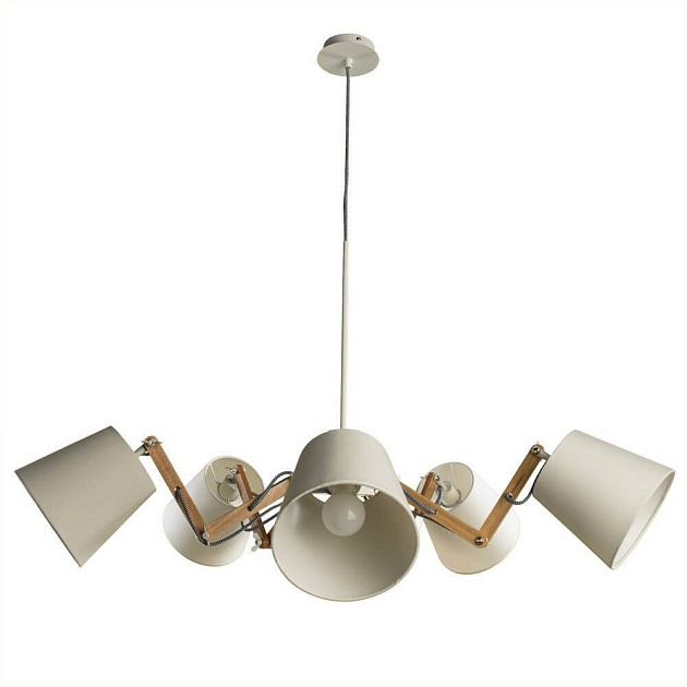 Подвесная люстра Arte Lamp Pinoccio A5700LM-5WH изображение Подвесная люстра Arte Lamp Pinoccio A5700LM-5WH Фото №