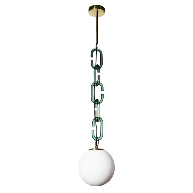 Подвесной светильник Loft IT Chain 10128P Green Фото № 