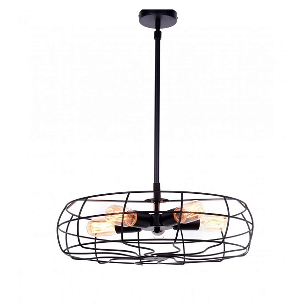 Подвесная люстра Lumina Deco Nino LDP 8008 BK Фото № 