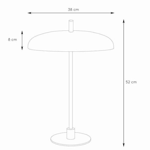 Настольная лампа Lucide Elgin 03531/03/66 изображение 2 Настольная лампа Lucide Elgin 03531/03/66 Фото № 2