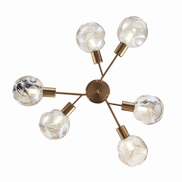 Потолочная люстра Evoluce Gentore SLE155302-06 изображение 9 Потолочная люстра Evoluce Gentore SLE155302-06 Фото № 9