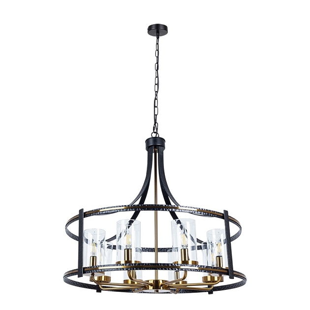 Подвесная люстра Arte Lamp Avior A7011SP-8BK Фото № 