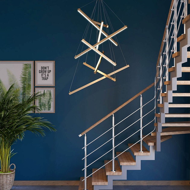 Подвесной светодиодный светильник Odeon Light L-vision Cometa 3860/96L изображение 6 Подвесной светодиодный светильник Odeon Light L-vision Cometa 3860/96L Фото № 6