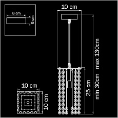 Подвесной светильник Lightstar Cristallo 795422 2