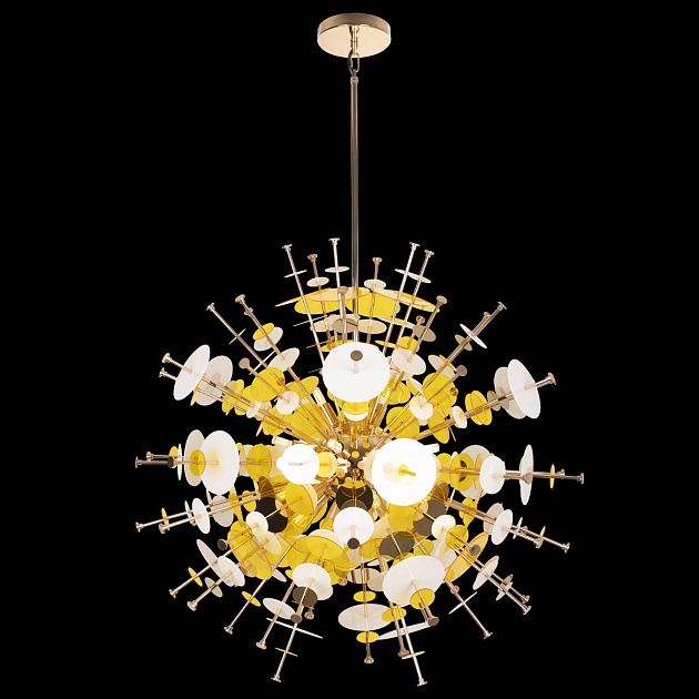 Подвесная люстра Loft IT Avenir 10137/720 Gold изображение 4 Подвесная люстра Loft IT Avenir 10137/720 Gold Фото № 4