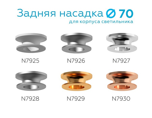 Насадка задняя Ambrella light DIY Spot N7925 Фото № 4