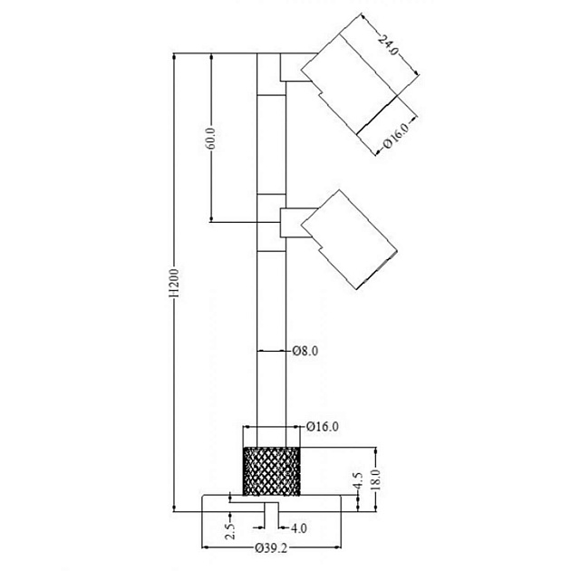 Торшер Deko-Light Herculis Double 688039 Фото № 2