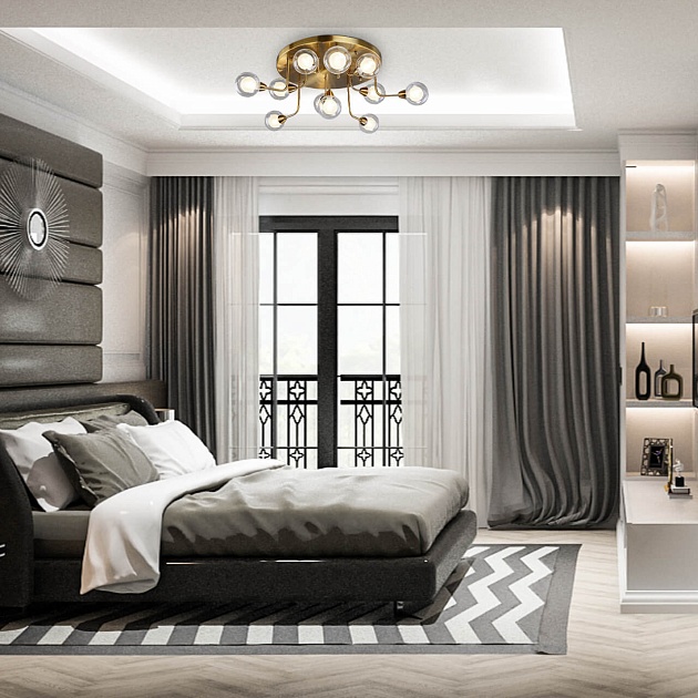 Потолочная люстра Divinare DALLAS 3360/15 PL-11 Фото № 4