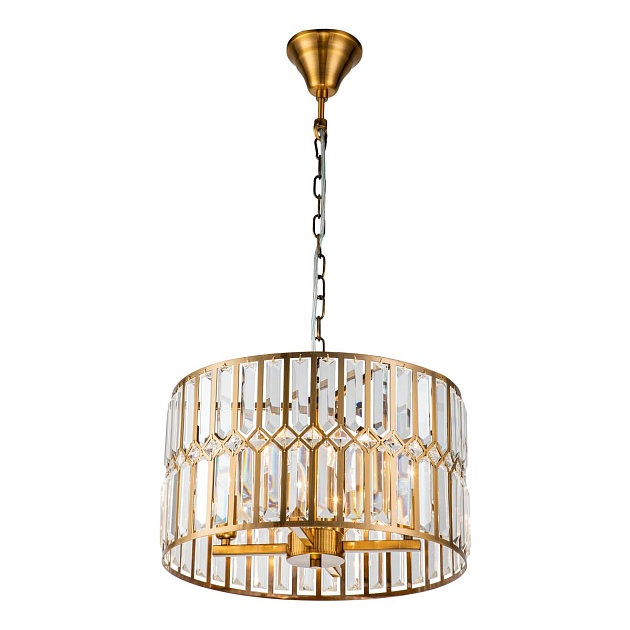 Подвесная люстра iLamp Triumph 6122-420 Brass Фото № 