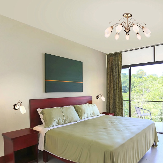 Потолочная люстра Eurosvet 22080/9 золото Фото № 5