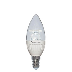 Лампа светодиодная Наносвет E14 6,5W 4000K прозрачная LC-CDCL-6.5/E14/840 L213