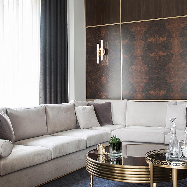 Бра Bogates Bastone 351/4 золото / белый изображение 2 Бра Bogates Bastone 351/4 золото / белый Фото № 2