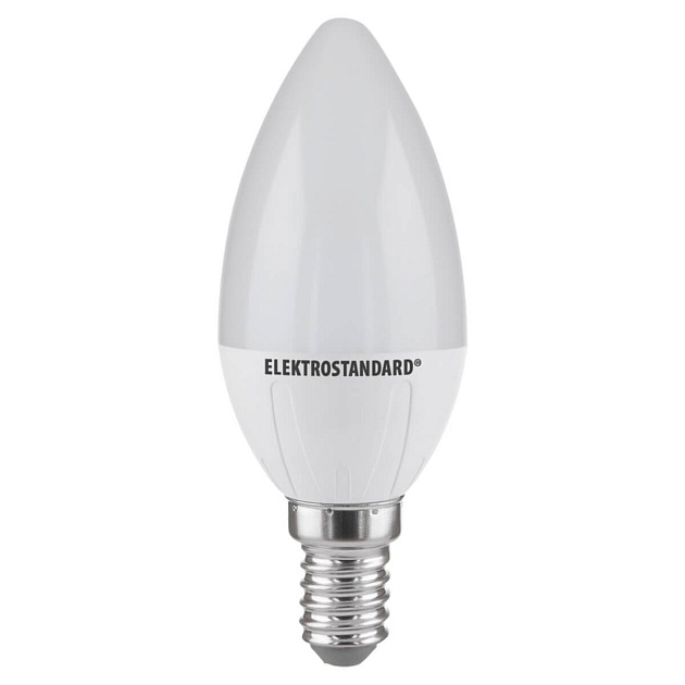 Лампа светодиодная Elektrostandard E14 8W 4200K матовая a048727 изображение Лампа светодиодная Elektrostandard E14 8W 4200K матовая a048727 Фото №