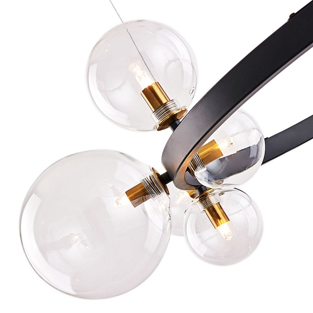 Подвесная люстра Arte Lamp Vincent A7790SP-15BK Фото № 4